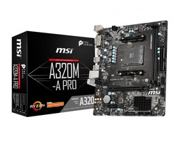 [A320M-A PRO] MSI A320M-A PRO carte mère AMD A320 Emplacement AM4 micro ATX