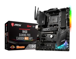 [B450 GAMING PRO CARBON MAX WIFI] MSI B450 GAMING PRO CARBON MAX WIFI carte mère AMD B450 Emplacement AM4 ATX