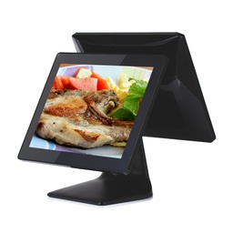 [HBA-ML200T] Point de vente Pos HBA-ML200T Double Ecran Blanc