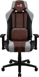 [BARONRD] Aerocool BARON AeroSuede Siège de jeu universel Gris, Rouge