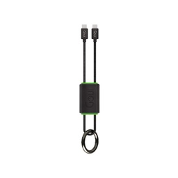 [SG-7867] CÂBLE GOUI LOCK PORTE-CLÉS TYPE C VERS TYPE C (0,27 M)